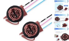 2PCS 3157 Bulb Socket,Turn Signal Socket/Tail Light Socket/Brake Light Socket