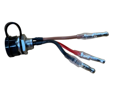 Weipu SF12 2 Pin Wasserdicht Panelmontage Stecker Vorverdrahtet Kabelbaum IP67