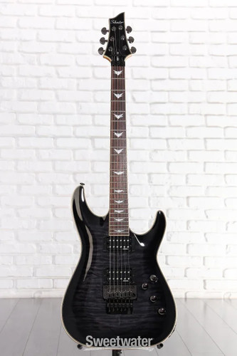 Schecter Omen Extreme-6 FR Electric Guitar - See-Thru Black