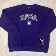 Genuine Stuff Northwestern University Blue Sweatshirt. Size XXL New W/ Tag