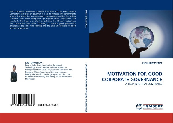 Kush Srivastava | Motivation FOR Good Corporate Governance | Taschenbuch (2011)-image