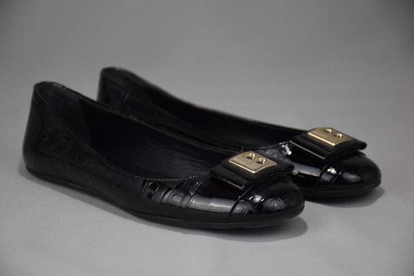 Damen Bally Heels schwarz Leder 37 #5L2B