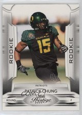 2009 Playoff Prestige Rookie Patrick Chung #185 oh4