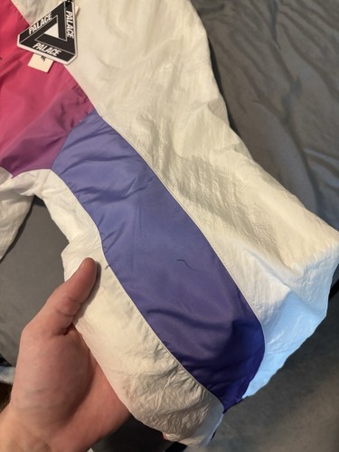 Palace Fader Shell Jacket Spell out Gradient Skateboard Streetwear NWT AW17 RARE - Picture 5 of 6