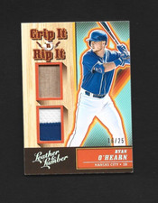 2019 Panini Leather & Lumber Ryan O'Hearn Grip It-N-Rip It Holo Silver 16/25