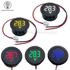 DC4V-100V Voltmeter LED Display Digital Panel Meter Voltage Indicator 5 Colors