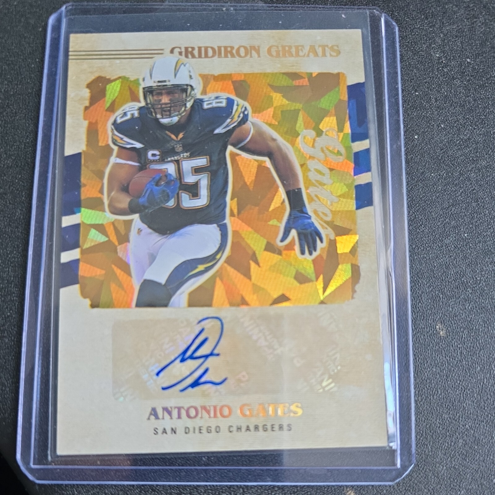 Antonio Gates 2021 Panini Gridiron Greats Auto GG34 eBay