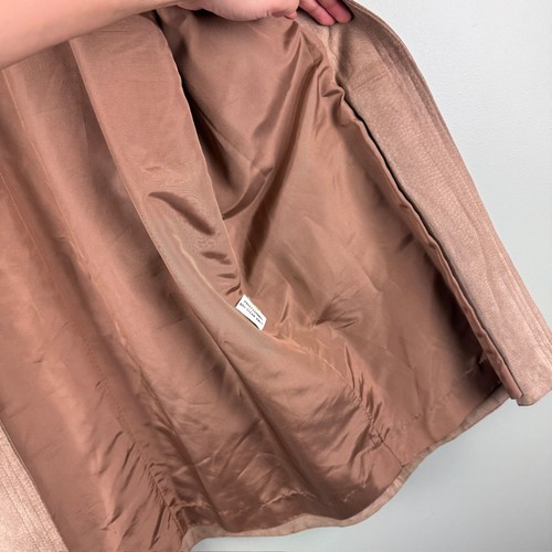 Vintage Avanti Womens Brown Suede Long Sleeve Open Front Jacket Size 10 USA Made - Picture 7 of 14