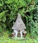 Fairy House Solar Garden Ornament Pixie Lawn Secret Garden Gift Patio ...