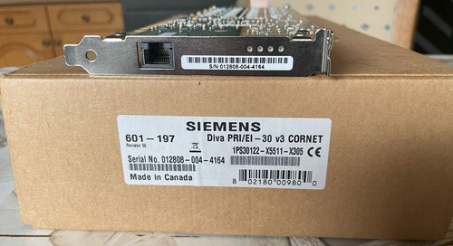 Dialogic Diva PRI/E1-30 PCI v3 Cornet, S2m ISDN 30-kanałowy głos faksu, Serwer 2022 - Zdjęcie 2 z 8