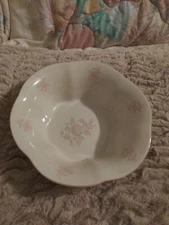 Grestel Portugal Stoneware Casserole Baking Dish Floral Pattern