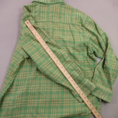 Mountain Khakis Shirt Mens 2XL Long Sleeve Button Front Flannel Plaid Green - Picture 8 of 9