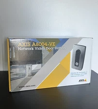 Open Box AXIS A8004-VE NETWORK VIDEO DOOR STATION (0673-001) Ships Fast!