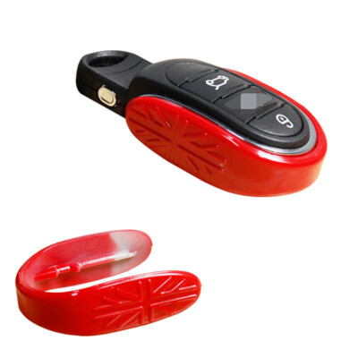 Union Jack Design Red Smart Key Fob Case Shell Holder For MINI Cooper 2014-2019