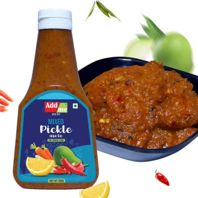 Add me Homemade Mixed Pickle Chutney 390 gm