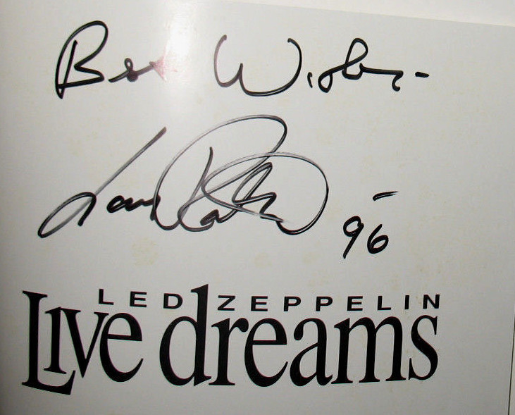 SIGNED Laurance Ratner Led Zeppelin Live Dreams 3D CD Balazs Szabo