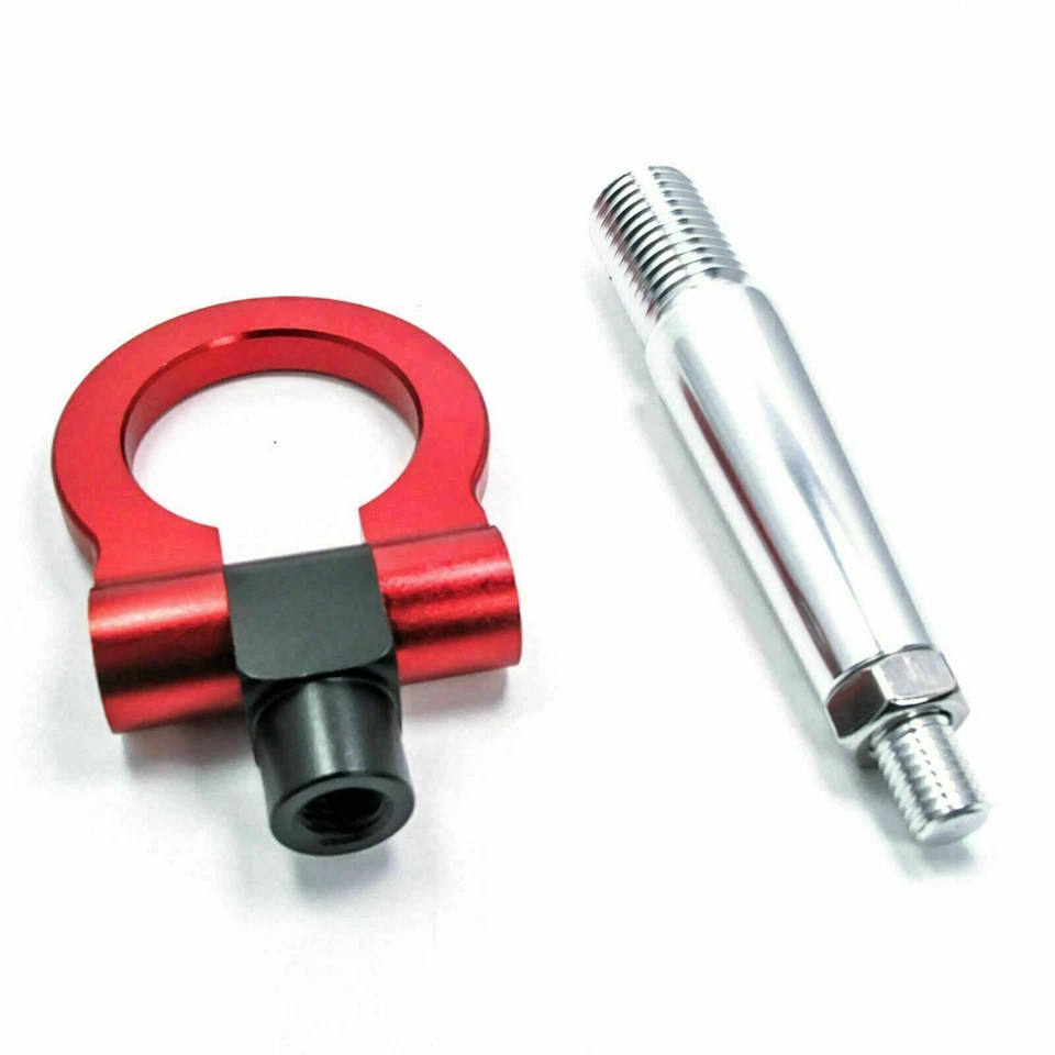 Gancho de remolque estilo JDM de aluminio para Nissan 370Z GT-R Juke Infiniti G37 Foto 2 de 4