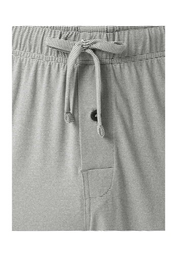 Pantalones de dormir George para hombre Grises a rayas tejidos - talla seleccionada - nuevos - Imagen 6 de 6