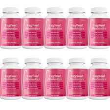 Vaginal Probiotics -Vaginal Odor Relief Supplement, Gut Health - 10 Bottles