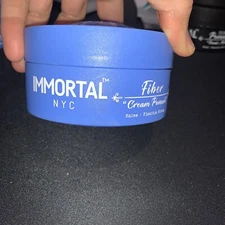 New IMMORTAL NYC FIBER "CREAM POMADE” Hair Wax Extra Shine Volume *Fast Shipping