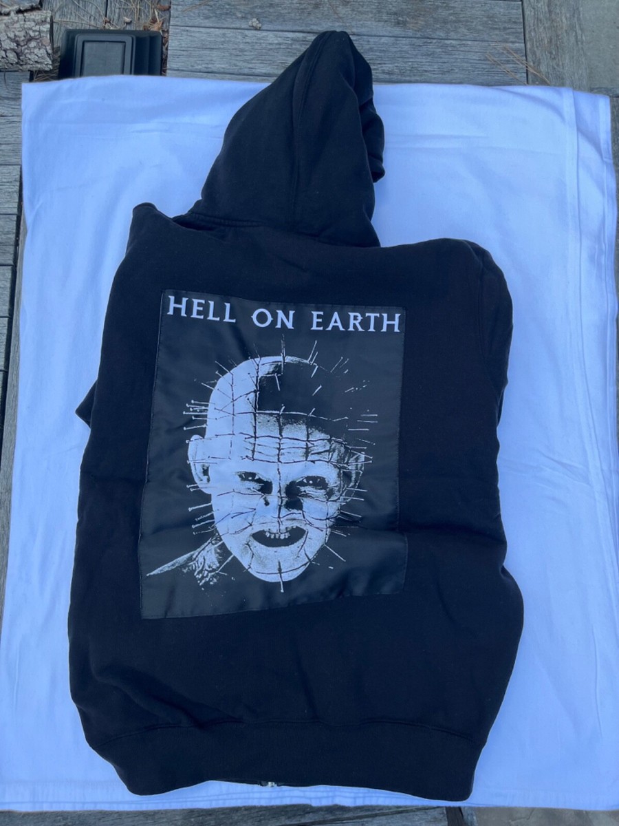 シュプリーム　Hellraiser Pinhead Zip Up パーカー シュプリーム Hellraiser Pinhead Zip Up パーカー - メルカリ