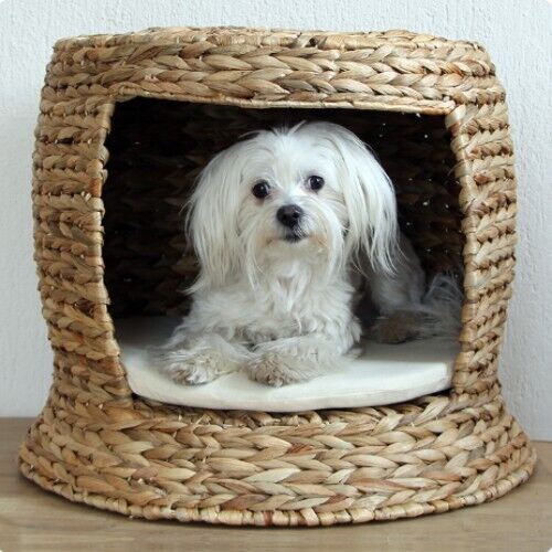 Cat & Dog House for pets Animal Wood Natural HandMade