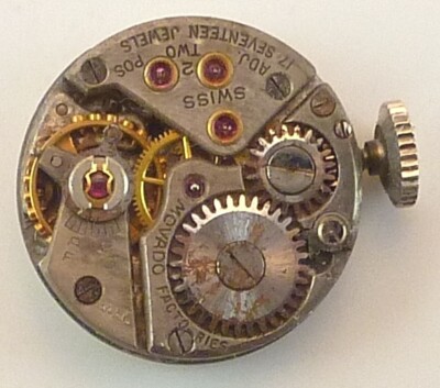 Mouvement De Montre Mécanique Vintage Mido LDS - Pour Pièces Ou Réparation - Occasion