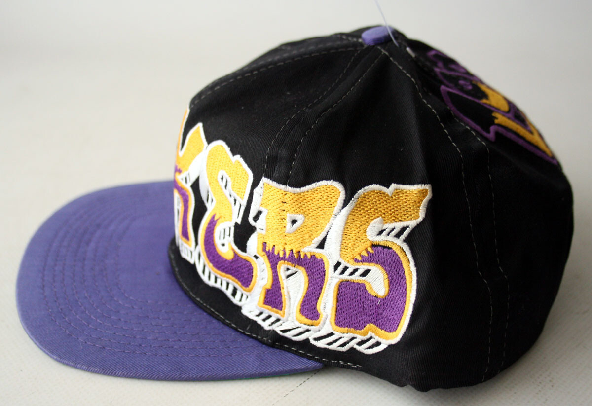 Los Angeles Lakers Vintage cap 幻 90s Vintage 90s Los Angeles Lakers Patch on Retro Rope Hat
