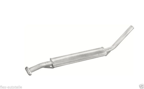 Silencieux Arrière Pour Lada Niva 2121 1.7 4x4 (essence/GPL) - Acier Aluminié, Kit De Montage, Neuf
