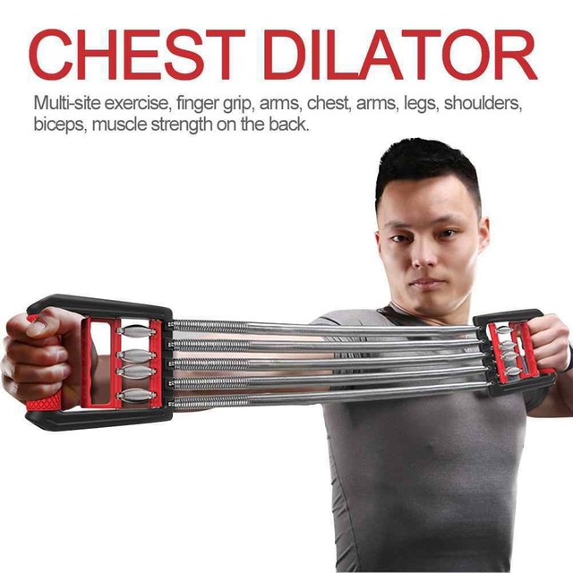 chest expander triceps workout