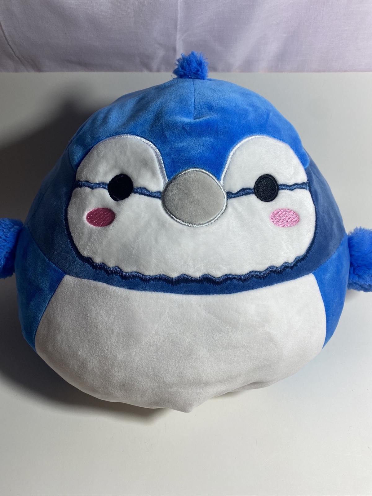 Squishmallows 12 Inch Babs Blue Jay Paco Red Parrot Flip A Mallows Plush