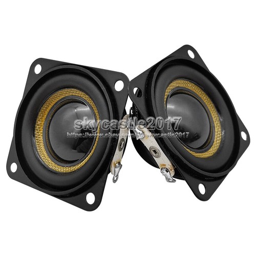 2 Stück 1,5 Zoll 40 mm 4 Ohm 5 W Full Range Neodym Lautsprecher Loudspeaker Horn Trompete - Bild 11 von 13