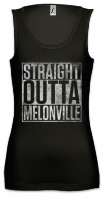Straight Outta Melonville Women Tank Top SCTV Second City Fun Comedy Television