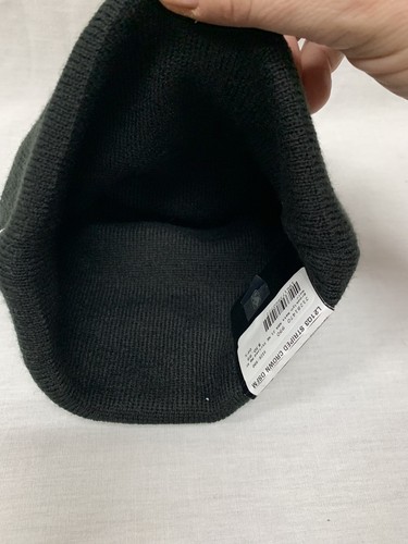 Brooklyn Nets New Era “NBA Stripped Collection” Beanie Knit Cap - Picture 3 of 3