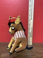 Vintage Dakin Dream Pets Burro With Sombrero On Siesta Made In Japan