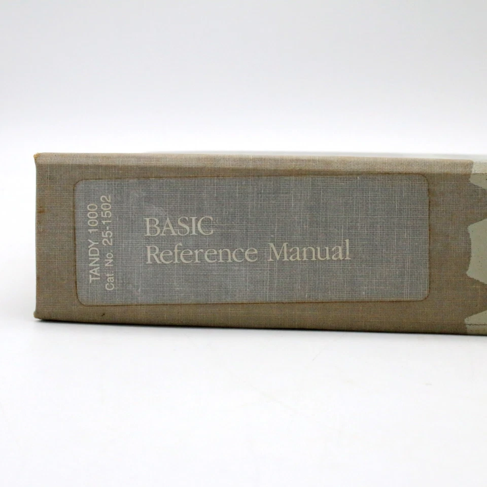 Vintage Tandy 1000 BASIC, MS-DOS, Multiplan Worksheet Reference Manuals, 1983/84 - Image 2 of 4