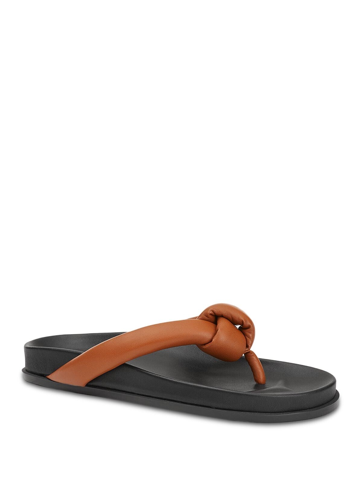 LAFAYETTE 148 NEW YORK Женские сандалии коричневой стельки Bristol Almond Thong 40 46990₽