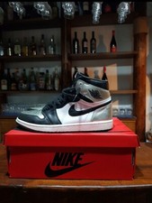 Jordan 1 High Silver Toe Silver Nere 