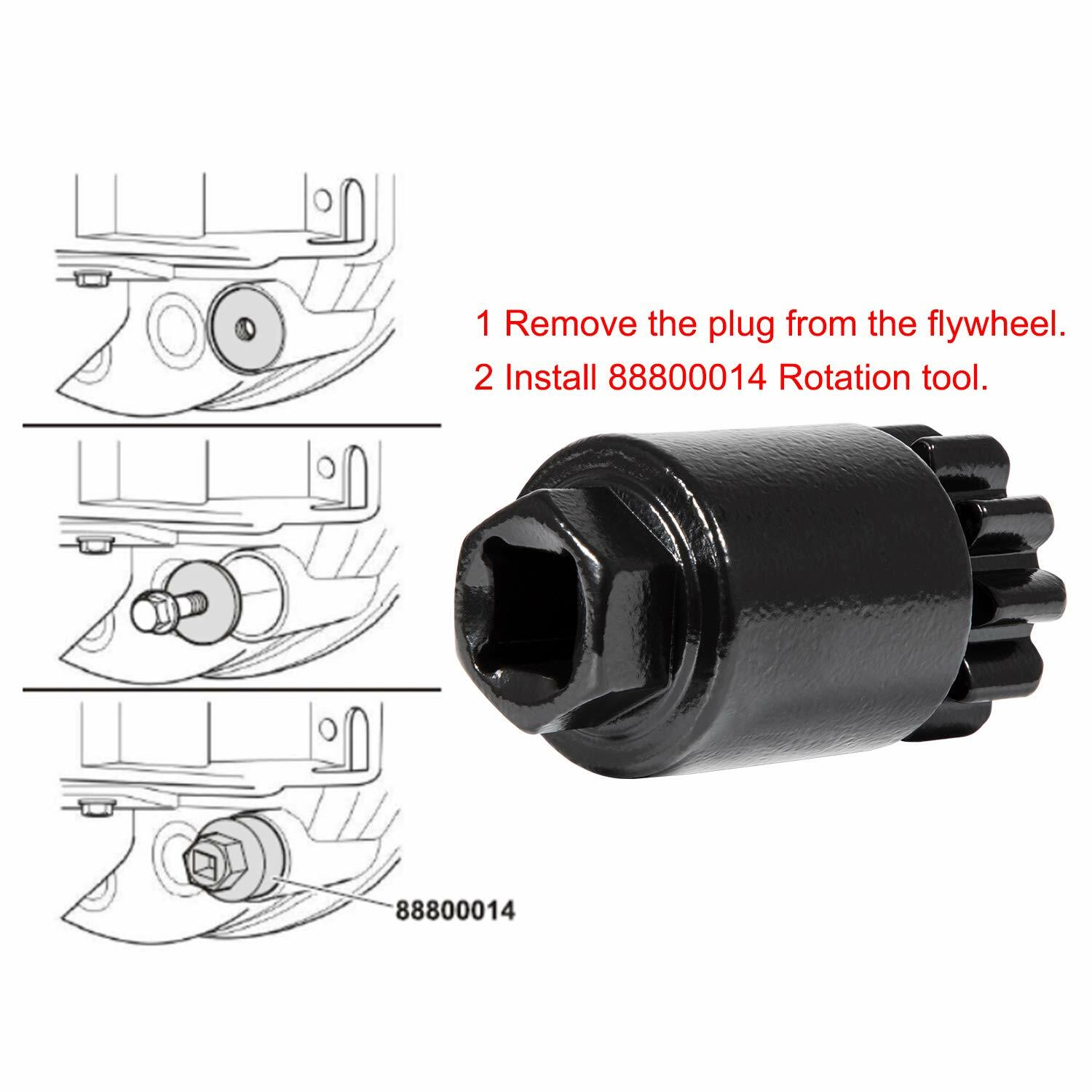 88800014 Crankshaft Flywheel Barring Turning Rotate Tool 88840317 For