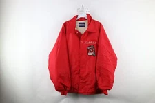 Vintage 70s Starter Mens XL Chain Stitch Zenobia Mounted Patrol Coach Jacket USA