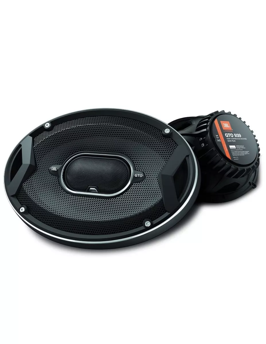 4X JBL GTO939 6X9” COAXIAL SPEAKERS + JBL STAGE-A604 4-CHANNEL FULL RANGE AMP
