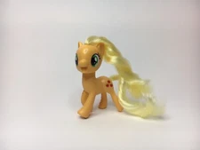 My Little Pony G4 The Movie Applejack 3” Brushable Figure W/ Glitter Side