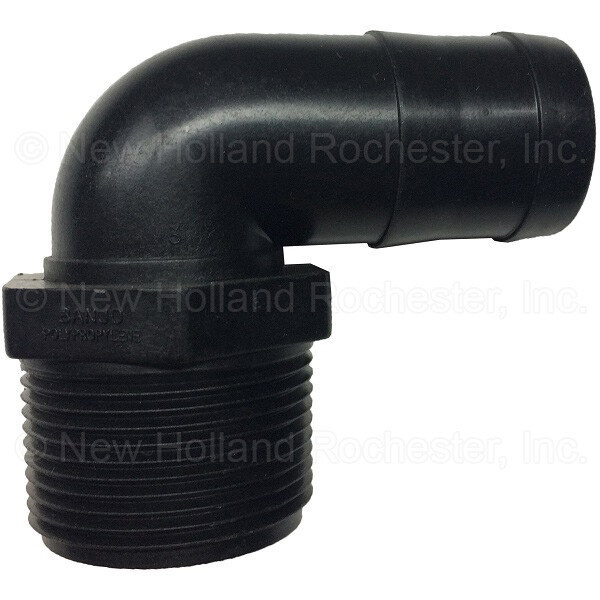 Raccord Coude 90° Banjo HB125/100-90 - 1-1/4" NPT Mâle - Pour Tuyaux Polypropylène - Neuf