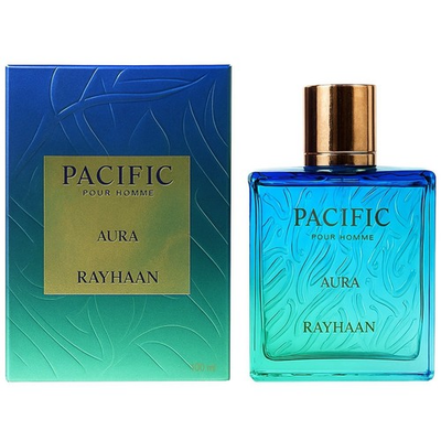 #ad #ad Rayhaan Pacific Aura Eau de Parfum EDP For Men 3.4 oz 100 ml New In Box $24.69