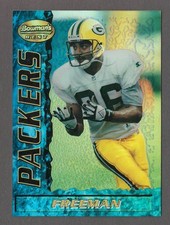 ANTONIO FREEMAN 1995 Bowman's Best REFRACTOR RC #90 Rookie Card R90 Packers 95. rookie card picture