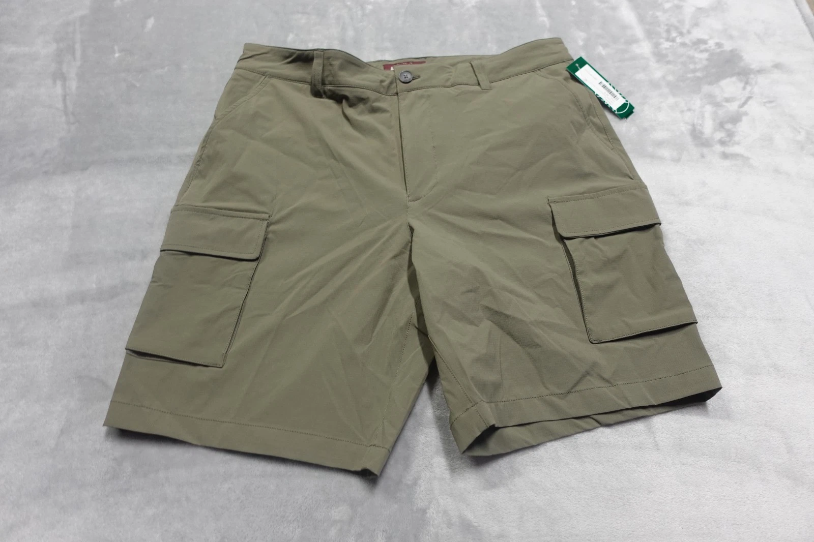 Alesbury Ripstop Cargo Shorts Mens size 35 9" Inseam Green NWT
