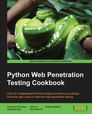 Buchanan - Python Web Penetration Testing Cookbook - paperback or soft - E555z