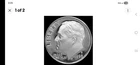 1998 S Silver Proof Roosevelt Dime Ten-Cent Coin 10c from US Mint Proof Set