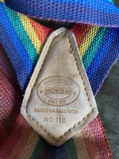 Vintage Mcguire - Nicholas No. 113 RAINBOW Suspenders Workwear Pride