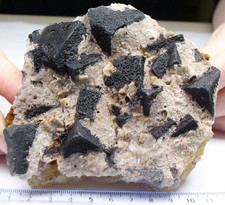 FLUORIT Schwarz 10 000 RitterFrohnau Annaberg Erzgebirge Sachsen  11,1 x 11,2CM